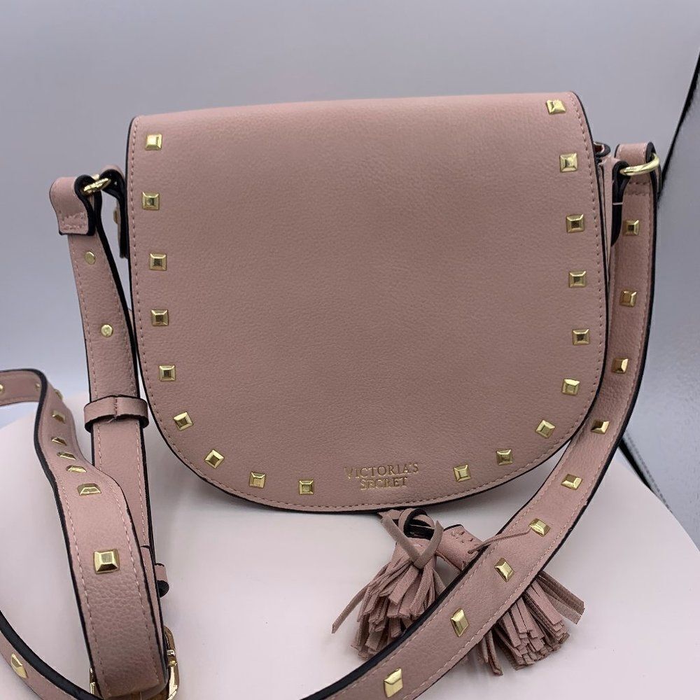 Purse, bag, Victoria's  Secret, cross body, shoulder, mini, lined, vegan leather